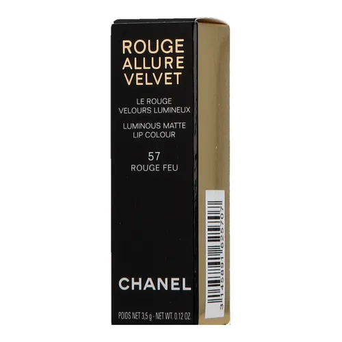 Chanel Rouge Allure Velvet 57 Rouge Feu, 3,5 g von CHANEL