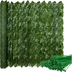 Künstliche Efeu Balkon Sichtschutz 0,5 x 3 m von AWELCO
