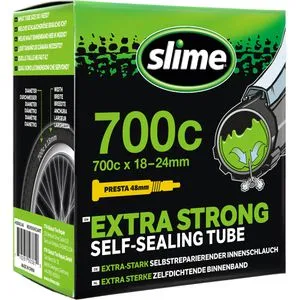 Slime Fahrradschlauch Extra Strong 28 Zoll mit 48mm SV-Ventil