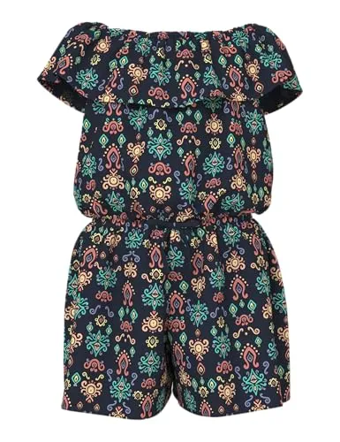 NAME IT girl Playsuit Print in blau von NAME IT