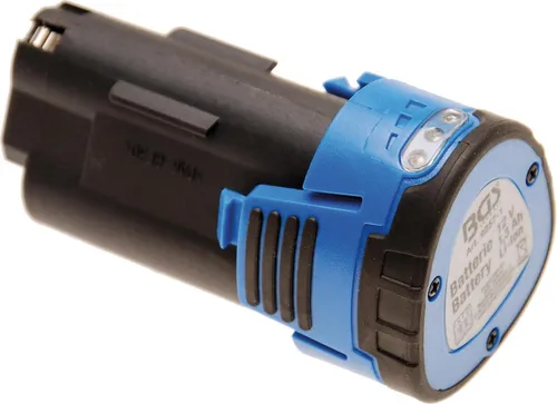 BGS 9257-1 Ersatzakku - Werkzeugakku für Poliermaschine Art. 9257, leistungsstarker Li-Ion Akku mit 1,3 Ah und 12 V für langlebige Nutzung.