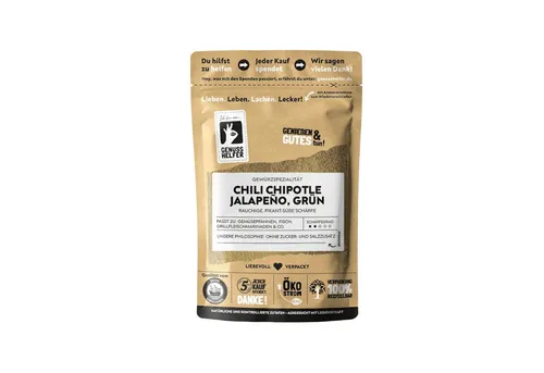 Bremer Gewürzhandel Gewürz Chili Jalapeño grün, gemahlen, 50 g