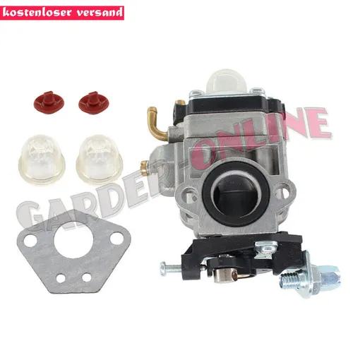 Vergaser für Florabest FBS 43 A1, FBK 4 B2 4in1, Parkside PBK 4 A1, PBS 2 A1