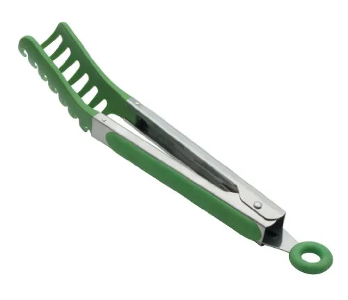Spaghettizange Küchenzange grün