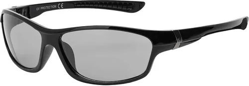 Kinder Sonnen Brille Designer Modern Cool Abgefahren 30548 Grau-Schwarz