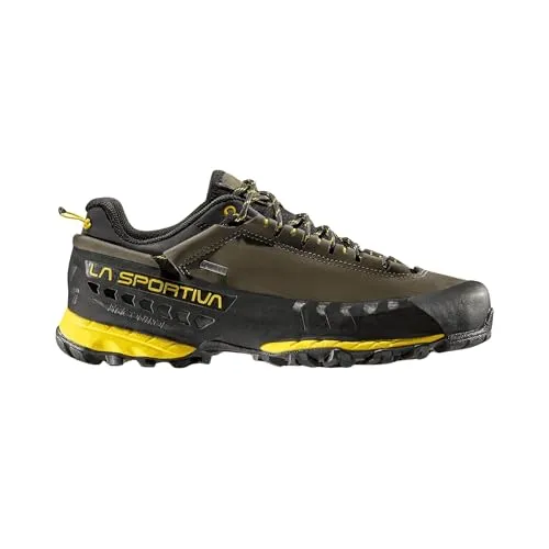 La Sportiva TX5 Low GTX Carbon/Yellow - Technische Wanderschuhe - Wanderschuhe mit GORE-TEX-Membran für Wasserdichtigkeit und Atmungsaktivität, ideal für anspruchsvolle Touren und Klettersteige.