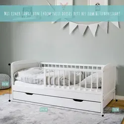 Kids Collective Kinderbett 70x140 cm mit Matratze