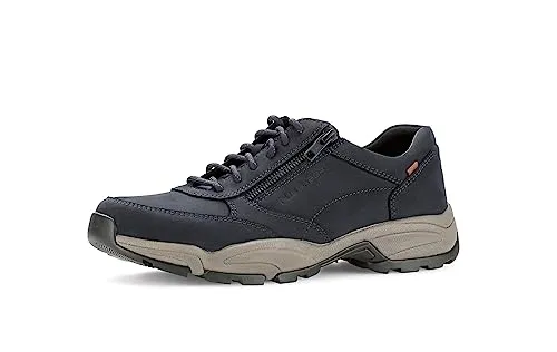 Pius Gabor Herren Sneaker Low,Halbschuhe,Wechselfußbett,zertifiziertes Leder,Sportschuhe,Freizeitschuhe,Turnschuhe,Midnight,40.5 EU / 7 UK