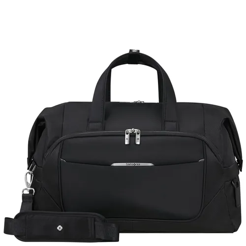 Samsonite Weekender Re-Lite Duffle 36,5l - Schwarz - Reisetasche mit geräumigem Hauptfach, herausnehmbarem Packwürfel und Trolley-Aufstecklasche für bequemes Reisen.