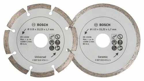 Bosch Accessories 2607019478 Diamanttrennscheibe 2 St.