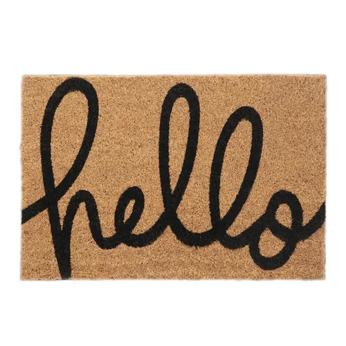 Fußmatte Kokosfußmatte Türvorleger Schmutzfangmatte Fußabtreter rutschfest