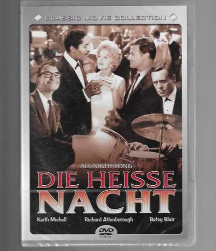 Keith Michell  Richard Attenburough   DIE HEISSE NACHT   (DVD)  NEU  OVP
