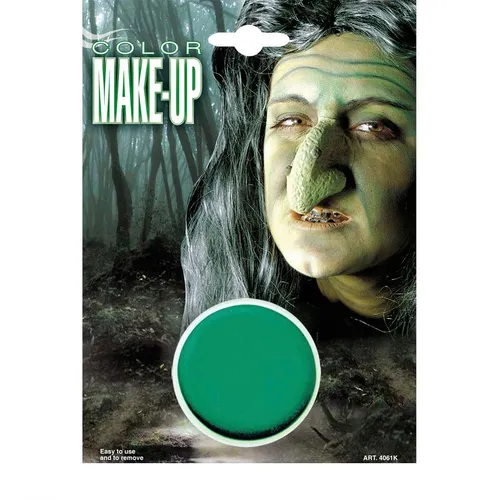 Alien Schminke Karneval Make Up Hulk grün Faschingsschminke Theaterschminke Hexe