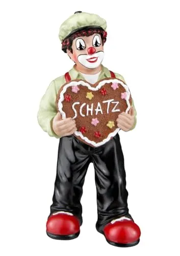 GILDE Clown Herzfigur von GILDE