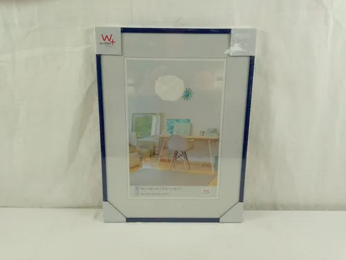 Walther Bilderrahmen Kunststoffrahmen NEW LIFESTYLE 30x40 cm Blau