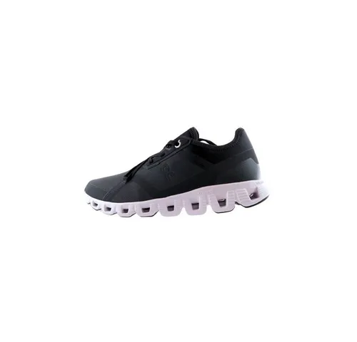 ON Running Cloud X 3 AD Damen Sneakers - Hochleistungs-Laufschuhe in Schwarz, EU 40.5 - Laufschuhe mit sockenähnlicher Passform und CloudTec-Dämpfung für höchsten Komfort und Stabilität bei jedem Training. Ideal für Erholungsläufe und Fitness-Workouts.