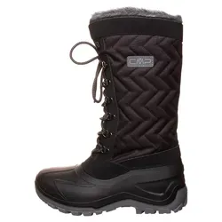 CMP Damen Nietos Wmn Schneestiefel - Nero Mel, 40 EU - Wanderschuhe für kalte Tage, mit wasserfestem Obermaterial und warmem Innenfutter für optimalen Komfort beim Wandern im Winter.
