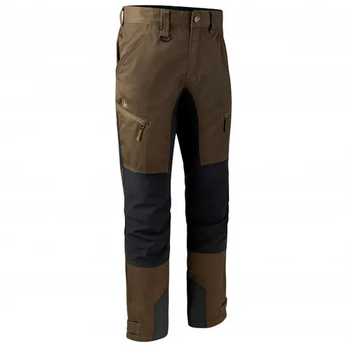 Deerhunter Herren Hose Rogaland Stretch Contrast (olive) Größe 60 - Wanderhose mit 4-Wege-Stretch für optimale Bewegungsfreiheit, verstärkten Beinabschlüssen und praktischen Taschen – ideal für Outdoor-Abenteuer.