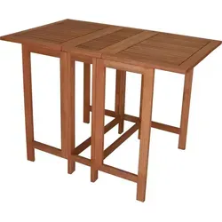 Doppel Klappentisch Balkon Tisch 107x65x74cm von DEGAMO