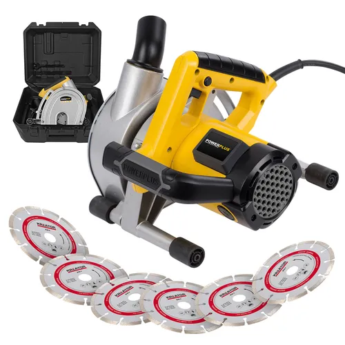 Mauerfräse 1800 Watt + extra Trennscheiben Gehörschutz Staubschutzmaske Auswahl