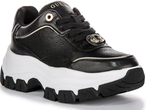 GUESS Berrett Logo 4g FLTBERELE12BLACK, Sneakers - 39 EU in schwarz von GUESS