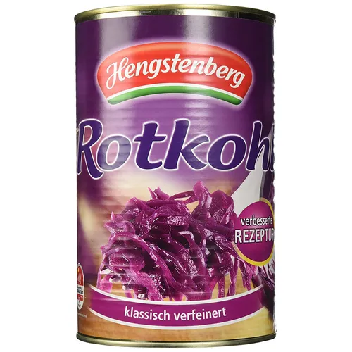 Produktbild Hengstenberg Rotessa Rotkohl traditionell in der Dose 4040g