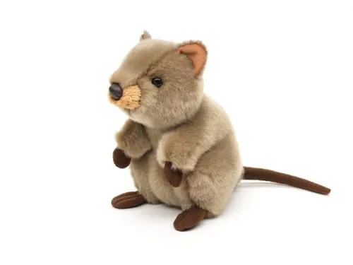 Teddys Rothenburg Kuscheltier Quokka Hellbraun 18 cm Plüschquokka Plüschtier