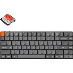 Keychron K3 Max Kabellose Mechanische Tastatur - Tastaturen mit programmierbarer Beleuchtung und integrierter Batterie, ideal für Gamer und Vielschreiber, sowohl kabellos als auch kabelgebunden nutzbar.
