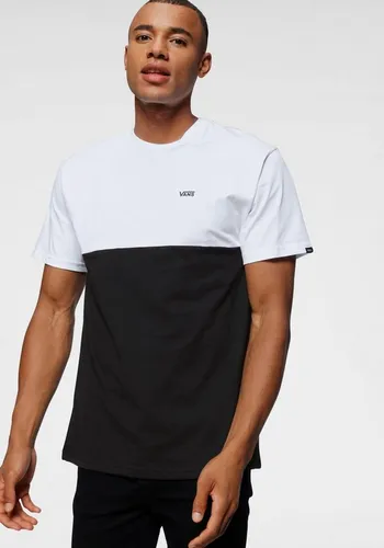 Vans T-Shirt COLOR BLOCK schwarz S (44/46) - Sportliches T-Shirt in Schwarz mit Blockstreifen, aus 100% Baumwolle für hohen Tragekomfort. Ideal für lässige Outfits und den täglichen Gebrauch.