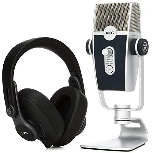 AKG Podcaster Essentials Mikrofon - Hochwertiges Mikrofon für Podcaster, bietet exzellenten Klang und ist ideal für professionelle Aufnahmen zu Hause oder im Studio.