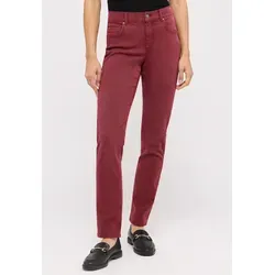 ANGELS 5-Pocket-Jeans CICI in Rot – Slim Fit von Angels