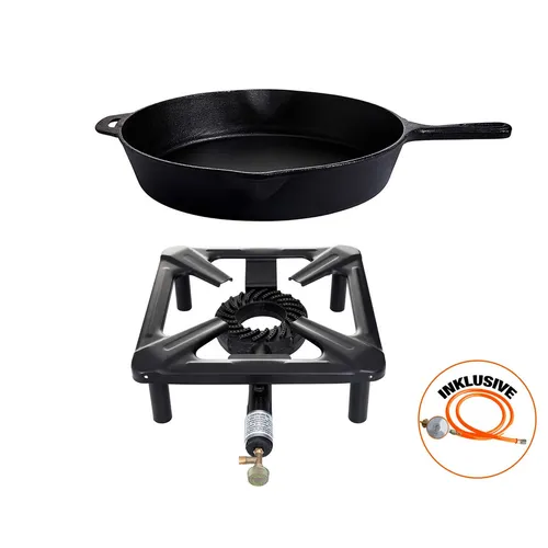 PaellaWorld Hockerkocher 8,5 kW in lila von ALL’GRILL