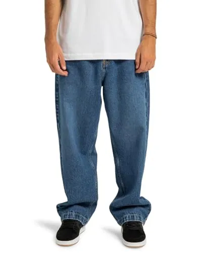 DC Shoes Worker Baggy - Denim Pants for Men - Jeans - Männer - 36/34 - Blau