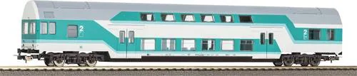 Piko H0 53109 Doppelstocksteuerwagen DBmq 776 mintgrün von PIKO