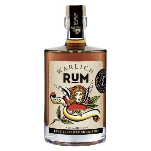 Warlich Rum Weihnachten 2022 Limited Edition // 500ml 40% in orange von WARLICH RUM