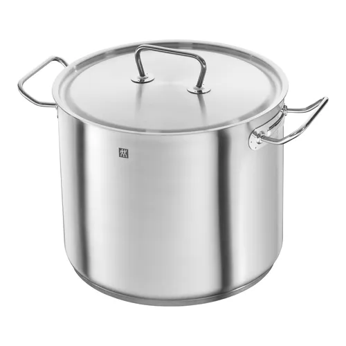 Fleischtopf - Edelstahl 18/10 - Ø 28 cm - Koch- & Suppentöpfe, großer 11 Liter Fleischtopf aus hochwertigem Edelstahl 18/10, geeignet für alle Herdarten inklusive Induktion, ideal für große Familiengerichte.