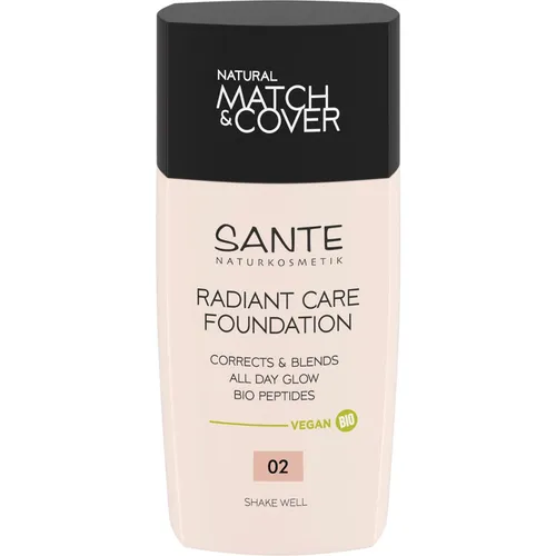 Sante Radiant Care Foundation   02 Rose Linen 30 ml