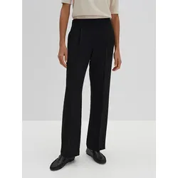 someday Damen City Pants CENYA MODERN | Nachhaltige Viskose-Mix Hose in Black, Größe 36 - Damen-Hosen | Die weite Passform der someday City Pants sorgt für einen modernen Look und vereint hochwertige Qualität mit einem Casual Stil – ideal für vielfältige Kombinationen.