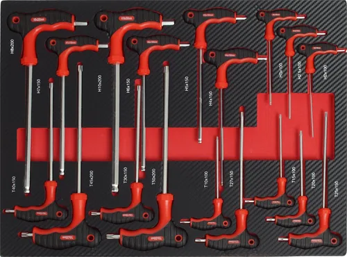 Werkzeugset 18 tlg. Innensechskant & Torx
