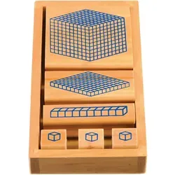 Würfel-Stempelsatz mit 6 Stempeln von Wiemann Lehrmittel