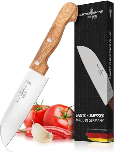 Schwertkrone Solingen Premium Santoku Kochmesser