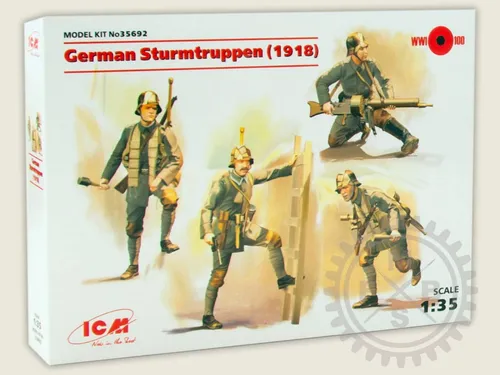 WWI Deutsche Sturmtruppen / 1:35 - ICM