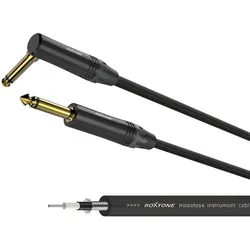 Roxtone MGJJ170L1-BK Professionelles Instrumentenkabel