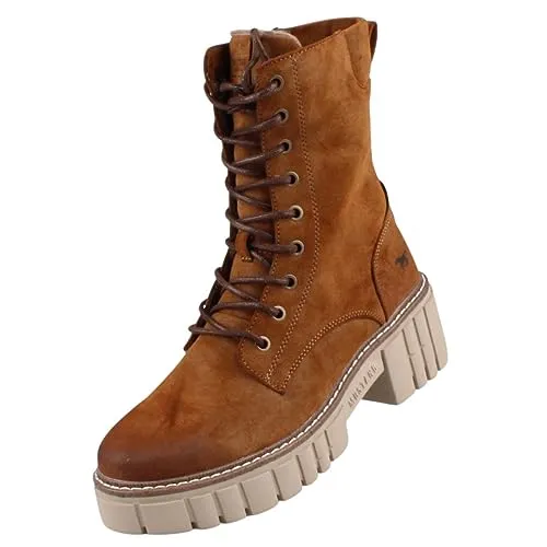 MUSTANG Damen Stiefelette Braun, Schuhgröße:EUR 41