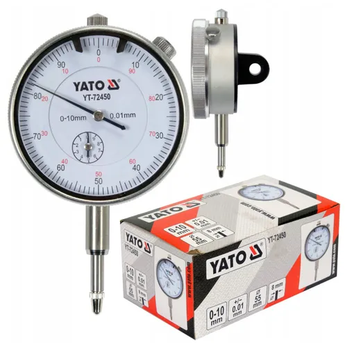 Messuhr Meßuhr 0-10mm Für Magnet Messstativ Kontrollmessuhr für Industrie