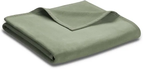 Biederlack Wohndecke Unicolour in Grün
