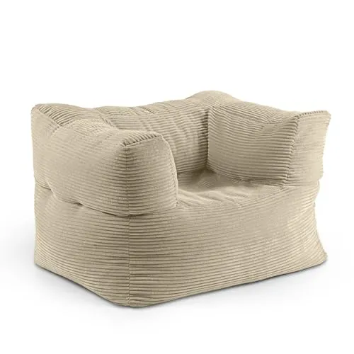 Lumaland Modular Sitzsack Sessel Cord 400 L – Flexibles Lounge-Möbel für jeden Raum