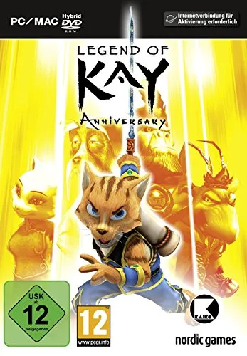Legend of Kay - Anniversary - Action-Adventure Spiel für PC/Mac mit hochauflösenden Texturen und epischen Bosskämpfen. Meistere deine Waffen in einer farbenprächtigen Welt voller Martial Arts und Abenteuer!