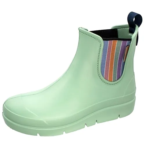 Fischer-Markenschuh Stella Gummistiefel aus EVA - Stiefel, wasserdicht und leicht, mit herausnehmbarer, gepolsterter Einlegesohle für hohen Tragekomfort und optimalen Halt.