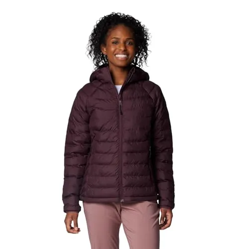 COLUMBIA POWDER LITE II HOODED WOMEN Jacke - Winterliche Wärme in Moonvista - Funktionsjacke mit wasserabweisender DWR-Beschichtung und reflektierendem Omni-Heat Thermosystem für optimale Wärme und Komfort bei kaltem Wetter, ideal für Outdoor-Aktivitäten.